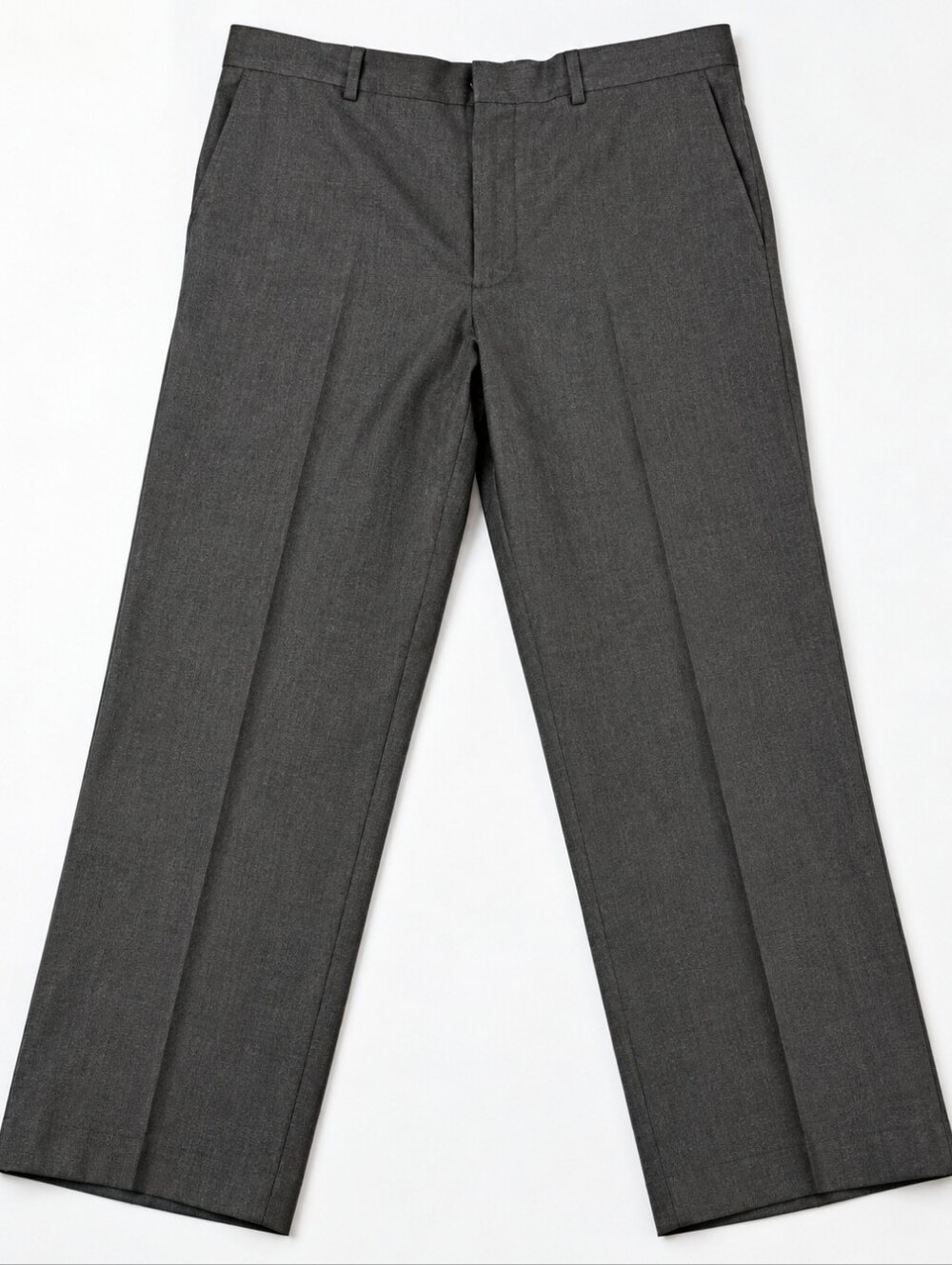 Men’s Wearhouse Charcoal Gray Dress Pants 42x28  - Actual Waist 40